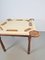 Game Table in Walnut and Leather from Valenti Spain, 1990s, Image 11