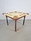 Game Table in Walnut and Leather from Valenti Spain, 1990s, Image 5