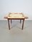 Game Table in Walnut and Leather from Valenti Spain, 1990s, Image 13