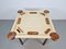 Game Table in Walnut and Leather from Valenti Spain, 1990s 10