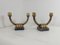 Candleholders attributed to Emilio Lancia/Gio Ponti, Italy, 1950s, Set of 2 1