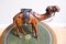 Escultura de camello vintage de cuero envejecido en madera tallada a mano de Libertys, Imagen 15