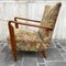 Fauteuil Vintage avec Tissu Original, Italie, 1950s 2