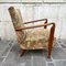 Vintage Armchair with Original Fabric, Italy, 1950s 4