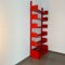 Coral Red Congress Bookcase by Lips Vago, 1968 7