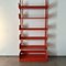 Coral Red Congress Bookcase by Lips Vago, 1968, Image 11