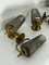 Mid-Century Sconces in Brass and Fume Glass, Italy, 1950s, Set of 6, Image 3