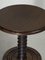 French Brutalist Wooden Side Table by Charles Dudouyt, France, 1940d, Image 7