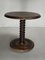 French Brutalist Wooden Side Table by Charles Dudouyt, France, 1940d, Image 3