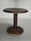 Table d'Appoint Brutaliste en Bois par Charles Dudouyt, France, 1940d 3