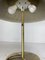 Space Age Mushroom Brass and Glass Table Lamp from Peill & Putzler, 1970s 3