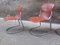 Chrome and Leather Chairs, 1970s, Set of 4 21