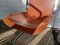 Chrome and Leather Chairs, 1970s, Set of 4, Image 2