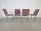 Vintage Onda Chairs by Giovanni Offredi for Saporiti, Italy, 1970s, Set of 4 1