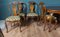 Tavolo allungabile e sedie, XX secolo, anni '30, set di 5, Immagine 9