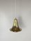 Scandinavian Brass Hanging Pendant Lamp attributed to Hans Agne Jakobson for Markaryd, Sweden, 1960s 15