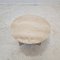 Italian Round Coffee or Side Table in Travertine, 1980s 8