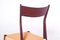 Rosewood Dining Chairs attributed to H. P. Hansen for Randers, 1960, Set of 6 3