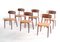 Rosewood Dining Chairs attributed to Harry Østergaard for Randers Møbelfabrik, 1960s, Set of 6, Image 1