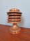 Lámpara de mesa Art Déco de cobre de Coulter, Toronto, años 30, Imagen 10