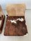 Lounge Seating Set in Cow Hide, 1970s, Set of 3, Image 15