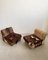 Lounge Seating Set in Cow Hide, 1970s, Set of 3 6