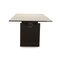 Atlas II Glass Dining Table with Black Extendable from Draenert 10