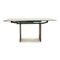 Atlas II Glass Dining Table with Black Extendable from Draenert 9