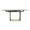 Atlas II Glass Dining Table with Black Extendable from Draenert, Image 9