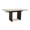 Atlas II Glass Dining Table with Black Extendable from Draenert 1