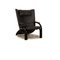 Spot 689 Fabric Armchair in Black from Wk Wohnen 1
