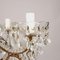 Vintage Metal and Glass Chandelier, Image 7