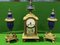 Set di orologi in ottone, set di 3, Immagine 1