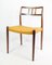 Dining Chairs Model 79 by Niels O. Møller, 1960s, Set of 4 3