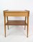 Tables de Chevet en Teck par Ab Carlström & Co Furniture Factory, 1950s, Set de 2 12