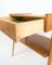 Tables de Chevet en Teck par Ab Carlström & Co Furniture Factory, 1950s, Set de 2 10