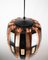 Ceiling Lamp in Copper by Verner Schou for Coronell Elektro, 1970s 2