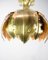 Ceiling Lamp in Brass attributed to Sven Aage Holm Sørensen, 1960s, Image 3