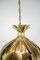 Ceiling Lamp in Brass attributed to Sven Aage Holm Sørensen, 1960s, Image 9