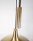 Ceiling Lamp in Brass with Counterweight Pendant attributed to Lyfa, 1960s 7