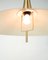 Ceiling Lamp in Brass with Counterweight Pendant attributed to Lyfa, 1960s 5