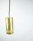 Ceiling Lamp in Brass attributed to Svend Aage Holm Sørensen, 1960s, Set of 2, Image 4