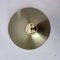 Mid-Century Gold Disc Wall Lamp, 1970s 10