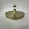 Mid-Century Gold Disc Wall Lamp, 1970s, Image 1