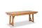 Vintage Natural Oak Table from Guillerme & Chambron, 1970s 1