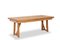 Vintage Natural Oak Table from Guillerme & Chambron, 1970s, Image 1