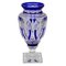 Large Amphora-Shaped Vase in Colored Crystal 1