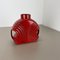Grand Vase Abstrait Rouge par Cari Zalloni pour Steuler, 1970s 3