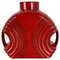 Vaso grande astratto rosso di Cari Zalloni per Steuler, anni '70, Immagine 1