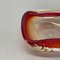 Italian Murano Glass Red-Yellow Bowl, 1970s 8